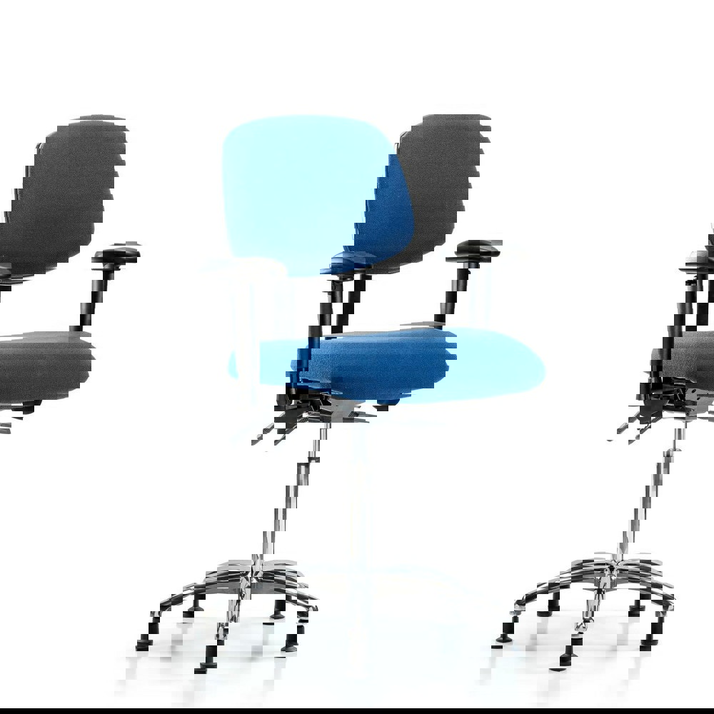 Task Chair: Conductive Cloth, Blue